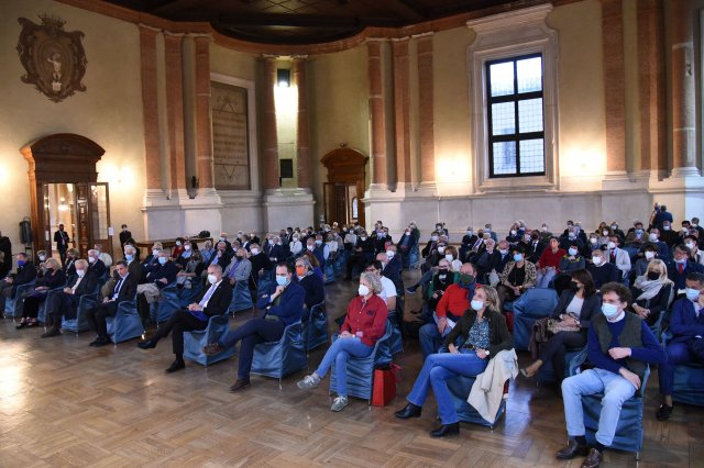 Prodi in Loggia in memoria di Luigi Bazoli 11.10.21